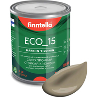 Краска Finntella Eco 15 Ruskea Khaki F-10-1-1-FL086 0.9 л (коричневый хаки)