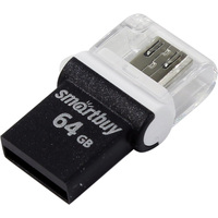 USB Flash SmartBuy POKO 64GB (черный) [SB64GBPO-K]