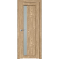 Межкомнатная дверь ProfilDoors 2.71XN L 70x200 (каштан натуральный/стекло матовое)