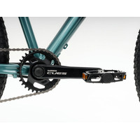 Велосипед Foxter Dallas 29 Cues р.21 2024 (черный/зеленый)