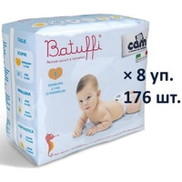 Подгузники CAM Pannolino Batuffi N.Born 1 2-5 кг (176 шт)