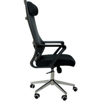 Кресло SitUp Aura Black Chrome (черный)