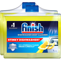 Очиститель для посудомоечной машины Finish средство чистящее Лимон (2x250 мл) в Пинске