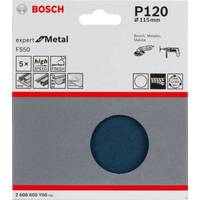 Набор шлифкругов Bosch F550 Expert for Metal 2608608Y08 (5 шт) в Борисове