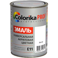 Эмаль Colorika Prof E-11 0.9 л (белый)