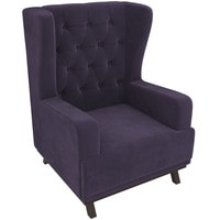Интерьерное кресло Mebelico Джон Люкс 271 108474 (велюр, фиолетовый)