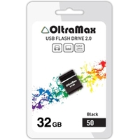 USB Flash OltraMax 50 32GB (черный)