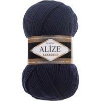 Пряжа для вязания Alize Lanagold 58 (240 м, темно-синий)