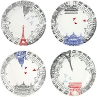 Набор обеденных тарелок Gien Ca C'est Paris! 1826B4AD50
