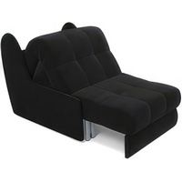Кресло-кровать Мебель-АРС Барон №2 (велюр, черный НВ-178 17) в Борисове