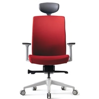 Кресло Bestuhl J2G120L (белая крестовина, красный)