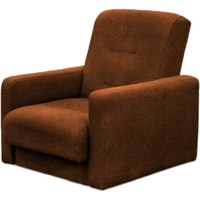 Интерьерное кресло Craftmebel Милан (коричневый)