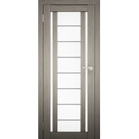 Межкомнатная дверь Юни Амати 11 90x200 (дуб дымчатый/матовое стекло) в Пинске