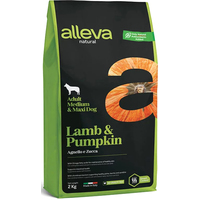 Сухой корм для собак Alleva Lamb & Pumpkin Alleva Natural Medium/Maxi (Ягненок с тыквой) 2 кг