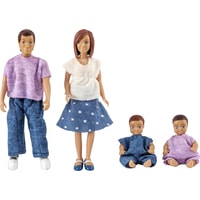 Кукла Lundby Семья с двумя малышами 60806300