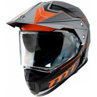 Мотошлем MT Helmets Synchrony Duo Sport Sv Patrol B4 (L, матовый оранжевый)