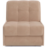 Кресло-кровать Мебель-АРС Барон №2 (велюр, бежевый Luna 061) в Лиде