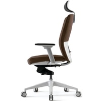 Кресло Bestuhl J2G120L (белая крестовина, коричневый)