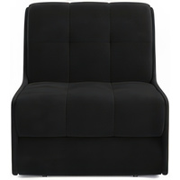 Кресло-кровать Мебель-АРС Барон №2 (велюр, черный НВ-178 17) в Орше