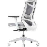Кресло Chair Meister Nature II Slider 3D (белая крестовина, серый)