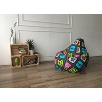 Кресло-мешок DreamBag 50068 (2XL, жаккард, planet)