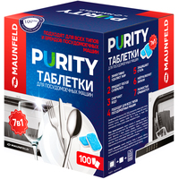 Таблетки для посудомоечной машины MAUNFELD Purity all in 1 MDT100PH (100 шт)