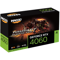 Видеокарта Inno3D GeForce RTX 4060 Compact N40601-08D6-173050N