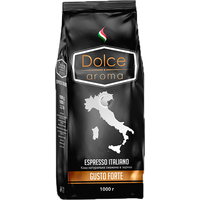 Кофе Dolce aroma Gusto Forte зерновой 1 кг