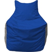 Кресло-мешок Flagman Фокс Ф2.1-126 (синий/серый)