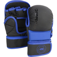 Тренировочные перчатки BoyBo Wings BBGL-26 Flex для ММА (XS, черный/синий)