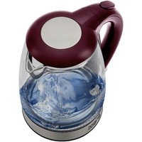 Электрический чайник Polaris PWK 1740CGL (бордовый)