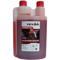 Моторное масло Texoil 2T минеральное с дозатором 1л