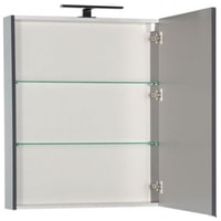  Aquanet Шкаф с зеркалом Алвита 70 00183990 (серый антрацит)