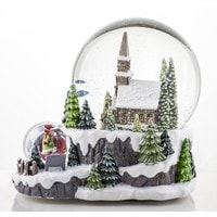 Снежный шар Art-Pol Музыкальный со снегом 139785