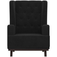 Интерьерное кресло Mebelico Джон Люкс 271 108475 (велюр, черный)