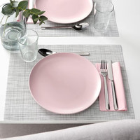 Набор обеденных тарелок Swed House Sidoplatta MR3-20 (темно-розовый)