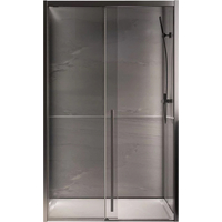 Душевая дверь Veconi 120x200 PTD30-GR-120-01-C4 (стекло прозрачное/брашированный графит)