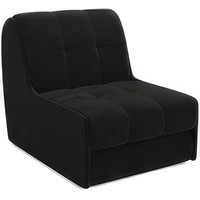 Кресло-кровать Мебель-АРС Барон №2 (велюр, черный НВ-178 17) в Борисове