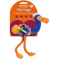 Игрушка для собак Rosewood Jolly Doggy Tough Multi Texture Flamingo 39030