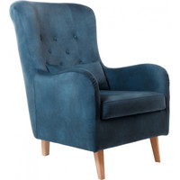 Интерьерное кресло Krones Калипсо (велюр темно-синий) в Могилеве