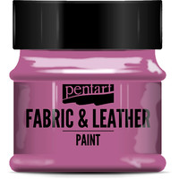 Краска для текстиля Pentart Fabric & Leather paint 50 мл (пурпурный) в Барановичах