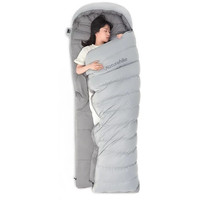 Спальный мешок Naturehike RM80 Size M (левая молния, серый)