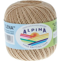 Пряжа для вязания Alpina Yarn Lena 50 г 280 м №70 (бежевый)