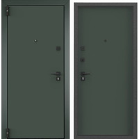 Металлическая дверь Torex Delta PRO PP-37 205x95 (авокадо/авокадо, левый)
