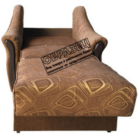 Кресло-кровать Асмана Виктория (рогожка кубики коричневые) в Борисове