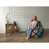Кресло-мешок DreamBag 50068 (2XL, жаккард, planet)