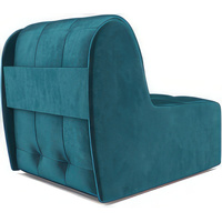 Кресло-кровать Мебель-АРС Барон №2 (бархат, сине-зеленый Star Velvet 43 Black Green) в Витебске
