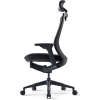Кресло Bestuhl S10E120L (черная крестовина, серый/черный)