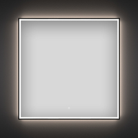  Wellsee Зеркало с фронтальной LED-подсветкой 7 Rays' Spectrum 172200430, 70 х 70 см (с сенсором и регулировкой яркости освещения) в Лиде