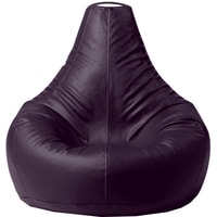 Кресло-мешок Palermo Bormio экокожа XL (фиолетовый)